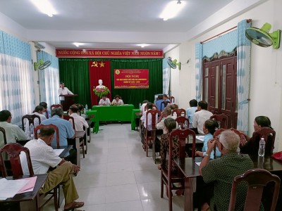 Hội Nạn nhân chất độc da cam/đioxin thị trấn Phú Thịnh Hội nghị nhiệm kỳ 2023-2028