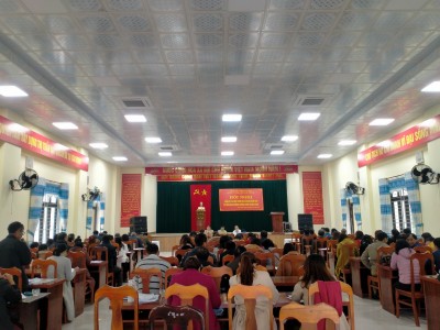 Phú Thịnh tổ chức Hội nghị tổng kết các mặt công tác Đảng năm 2023