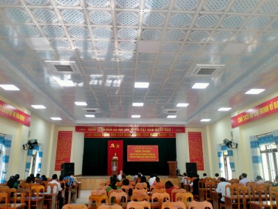Phú Thịnh tổ chức Hội nghị tổng kết công tác xây dựng Đảng năm 2023