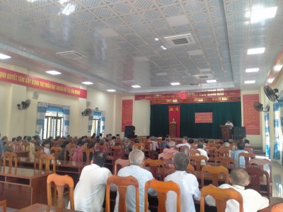 Phú Thịnh tổ chức trao bằng mừng thọ năm 2024