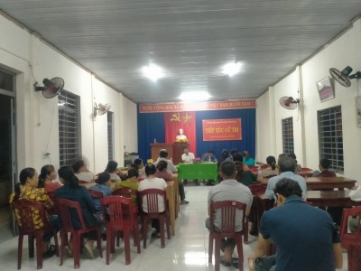 Phú Thịnh tổ chức tiếp xúc cử tri trước kỳ họp thứ 12