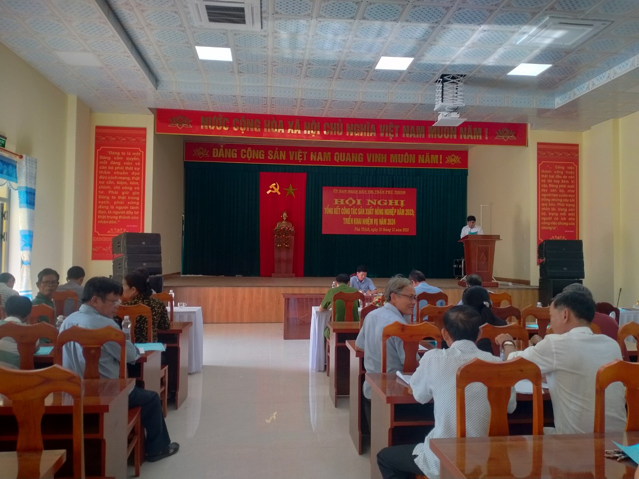 Phú Thịnh tổ chức Hội tổng kết nông nghiệp năm 2023, triển khai nhiệm vụ năm 2024
