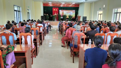 Đảng ủy – HĐND – UBND- UBMTTQVN thị trấn Phú Thịnh tổ chức gặp mặt kỷ niệm 76 năm ngày TBLS 27/7/1947-27/7/2023